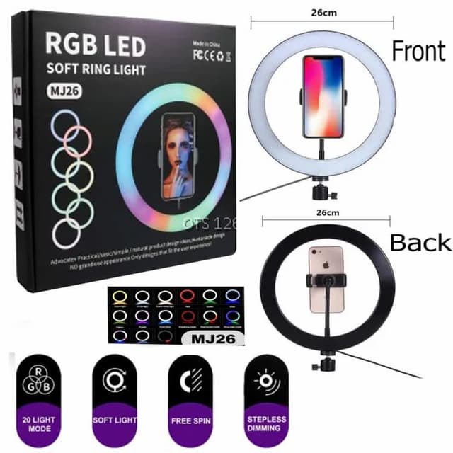 RING LIGHT MJ 26 RGB